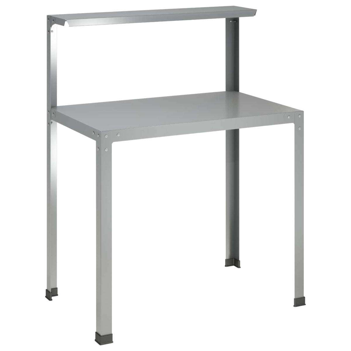 Τραπέζι φύτευσης 60 x 50 x 104 cm Γαλβανισμένος Χάλυβας Ασημί