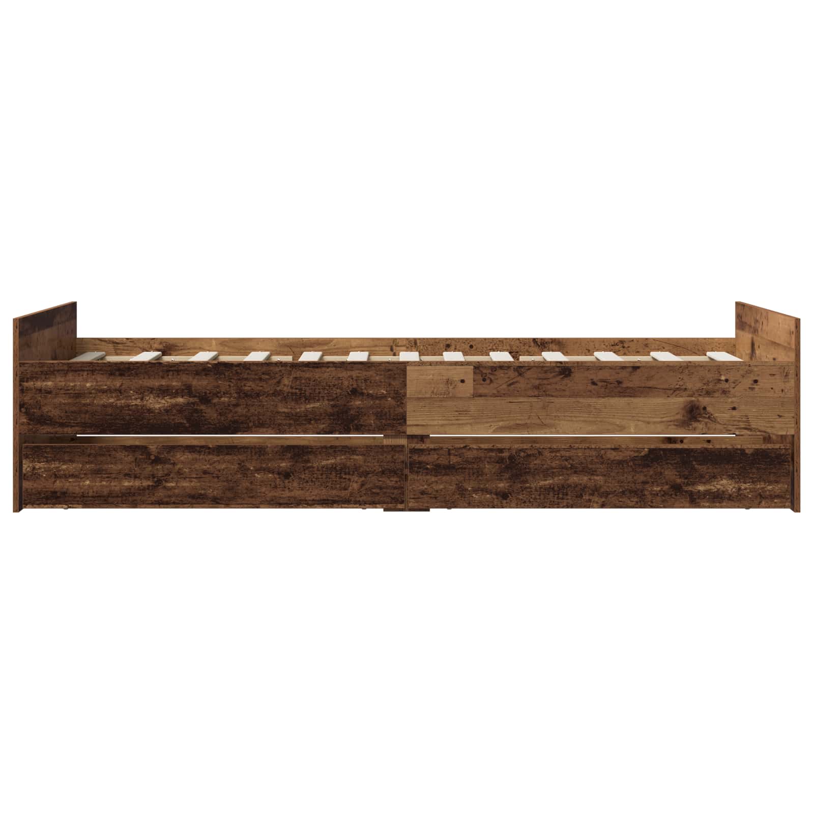 Σκελετός Κρεβατιού Παλαιωμένο ξύλο 100 x 200 cm - Pakobazaar
