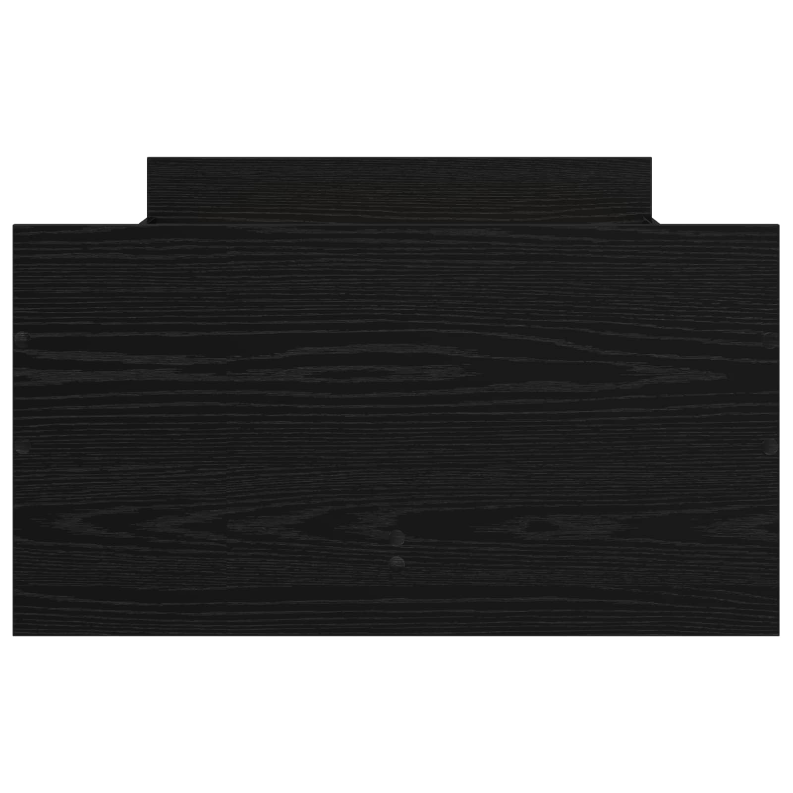 Σκελετός Κρεβατιού Μαύρη Δρυς 90 x 200 cm Επεξεργασμένο Ξύλο