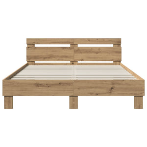 Σκελετός Κρεβατιού Artisan Δρυς 140 x 190 cm Επεξεργασμένο ξύλο - Pakobazaar