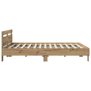 Σκελετός Κρεβατιού Artisan Δρυς 140 x 190 cm Επεξεργασμένο ξύλο - Pakobazaar