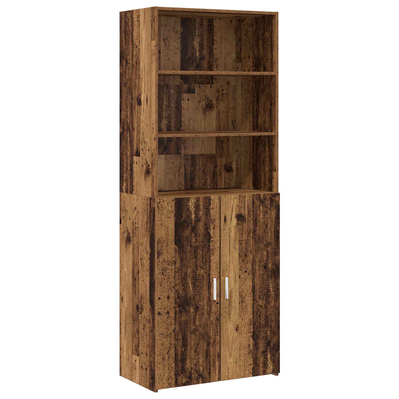 Highboard Παλαιωμένο ξύλο 70 x 42,5 x 185 εκ Επεξεργασμένο Ξύλο