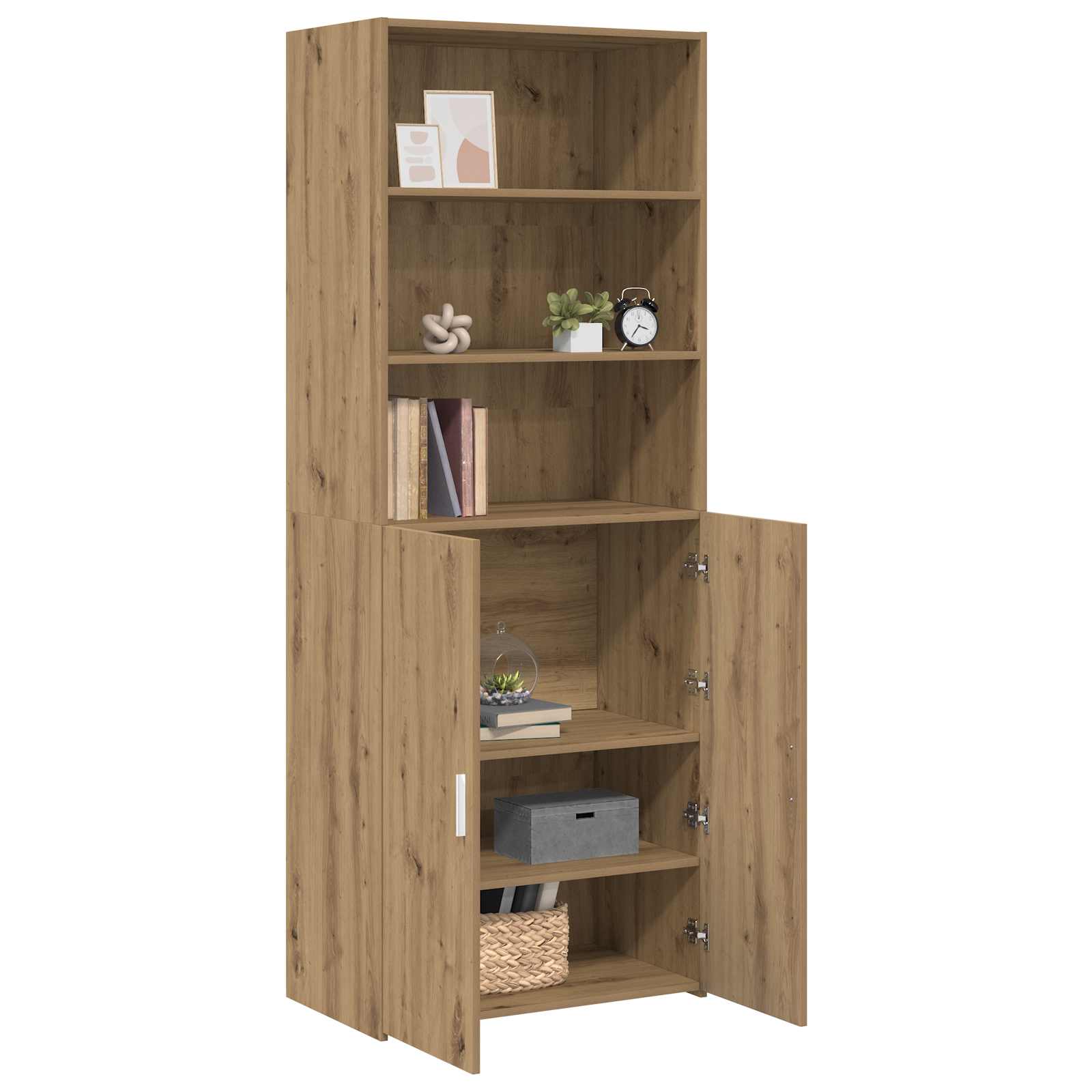Highboard Artisan Δρυς 70 x 42,5 x 185 εκ Επεξεργασμένο Ξύλο