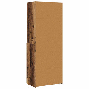 Βιβλιοθήκη Παλαιωμένο ξύλο 30 x 42.4 x 185.2 εκ. - Pakobazaar