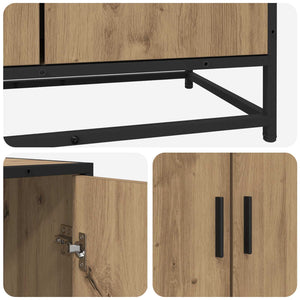 Πλαϊνό γραφείο Artisan Δρυς 134 x 35 x 76 εκ. - Pakobazaar