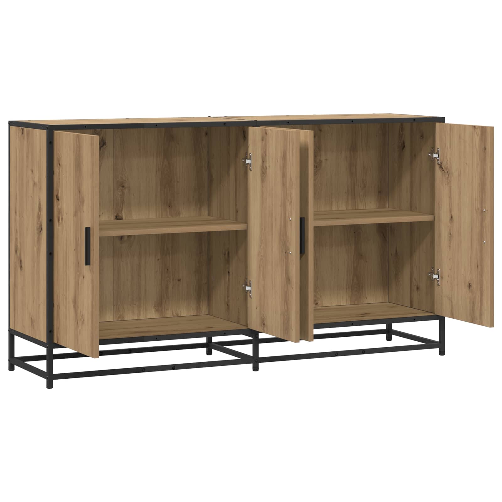 Πλαϊνό γραφείο Artisan Δρυς 134 x 35 x 76 εκ.