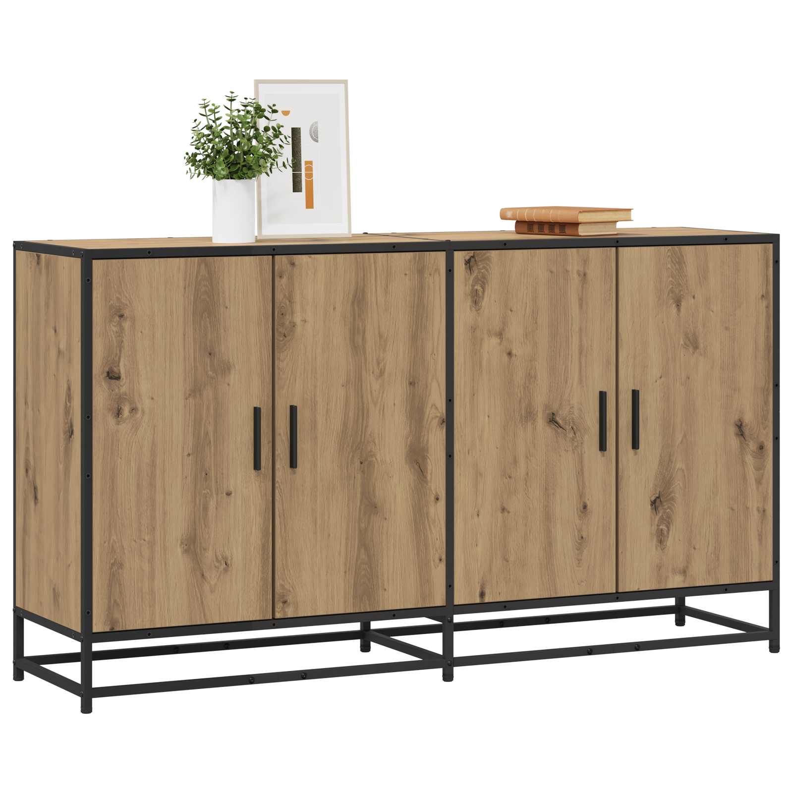 Πλαϊνό γραφείο Artisan Δρυς 134 x 35 x 76 εκ.