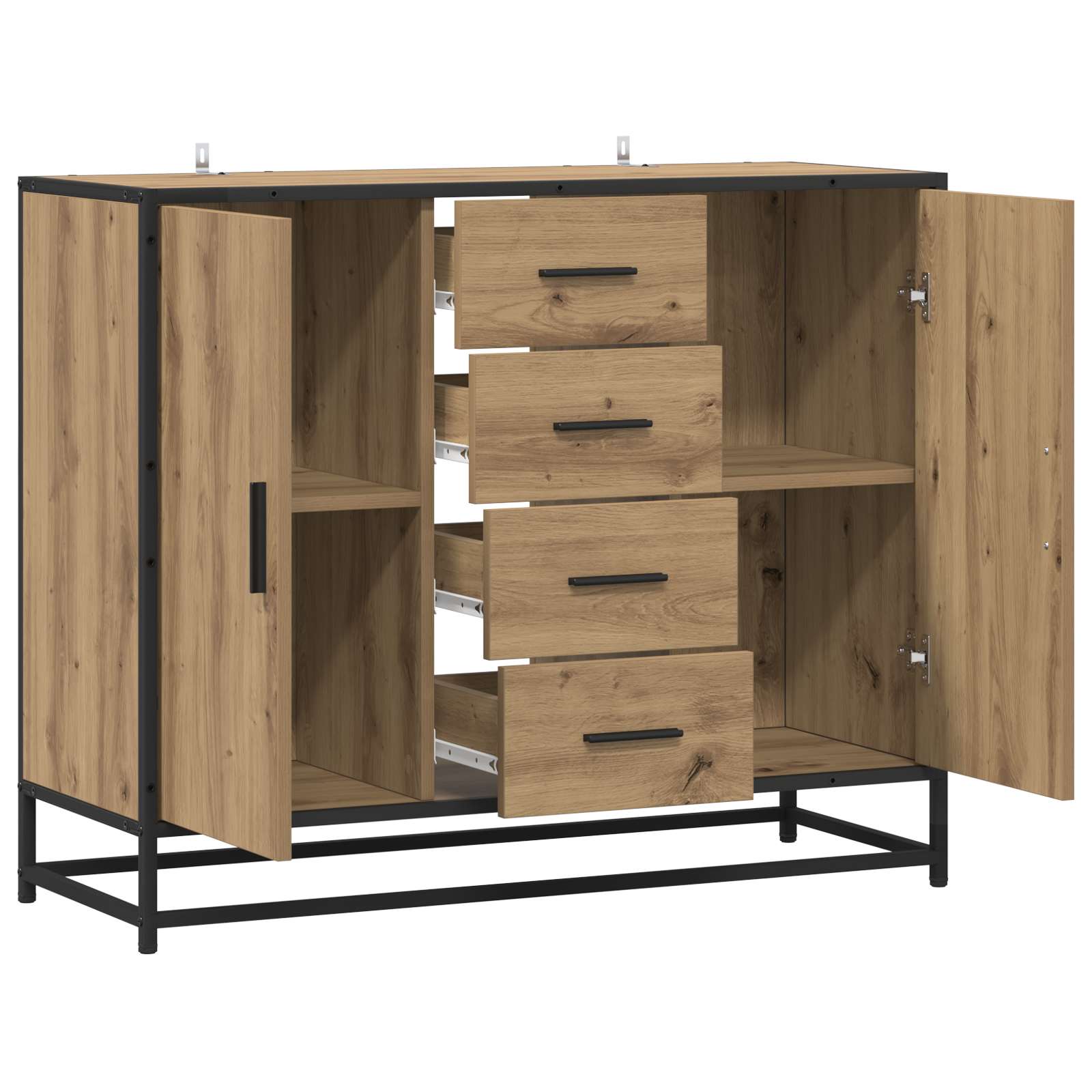 Πλαϊνό γραφείο Artisan Δρυς 92 x 35 x 76 εκ. Επεξεργασμένο Ξύλο