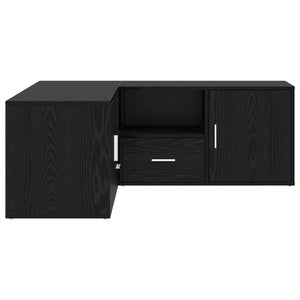 Γωνιακό Ντουλάπι Μαύρη Δρυς 200 x 40 x 45 εκ Επεξεργασμένο Ξύλο - Pakobazaar