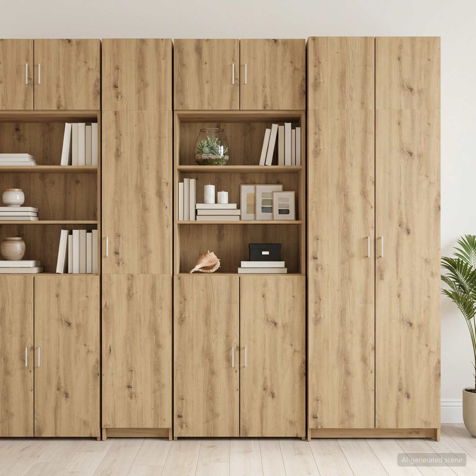 Ντουλάπα Αποθήκευσης με Ράφια Artisan Δρυς 70 x 42,5 x 225 εκ - Pakobazaar