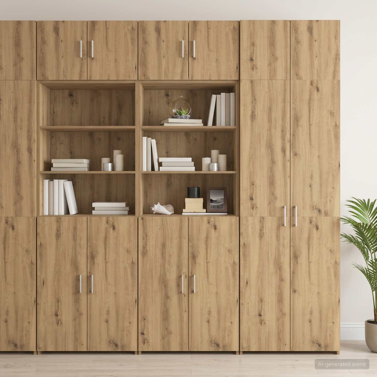 Ντουλάπα Αποθήκευσης με Ράφια Artisan Δρυς 70 x 42,5 x 225 εκ - Pakobazaar
