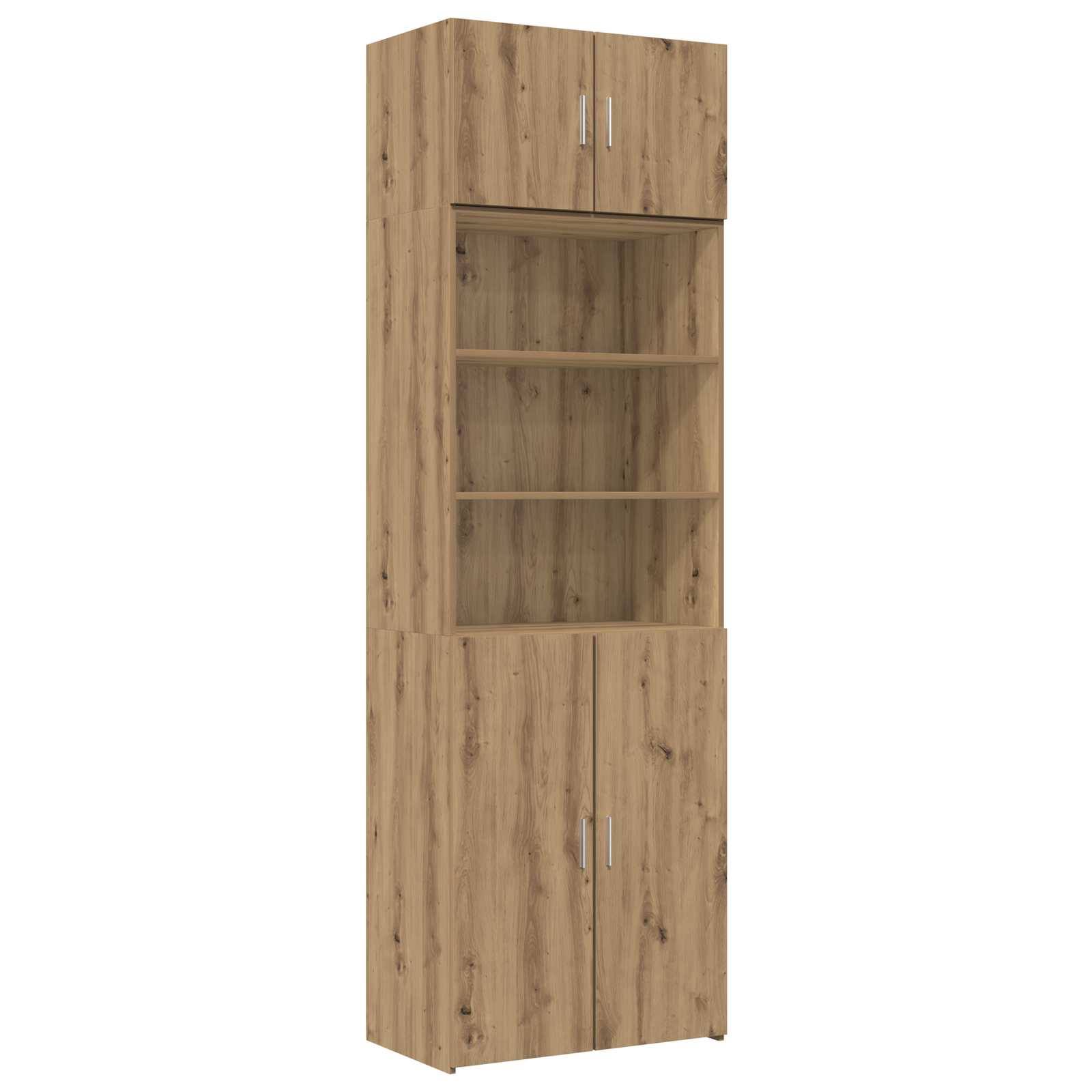 Ντουλάπα Αποθήκευσης με Ράφια Artisan Δρυς 70 x 42,5 x 225 εκ - Pakobazaar