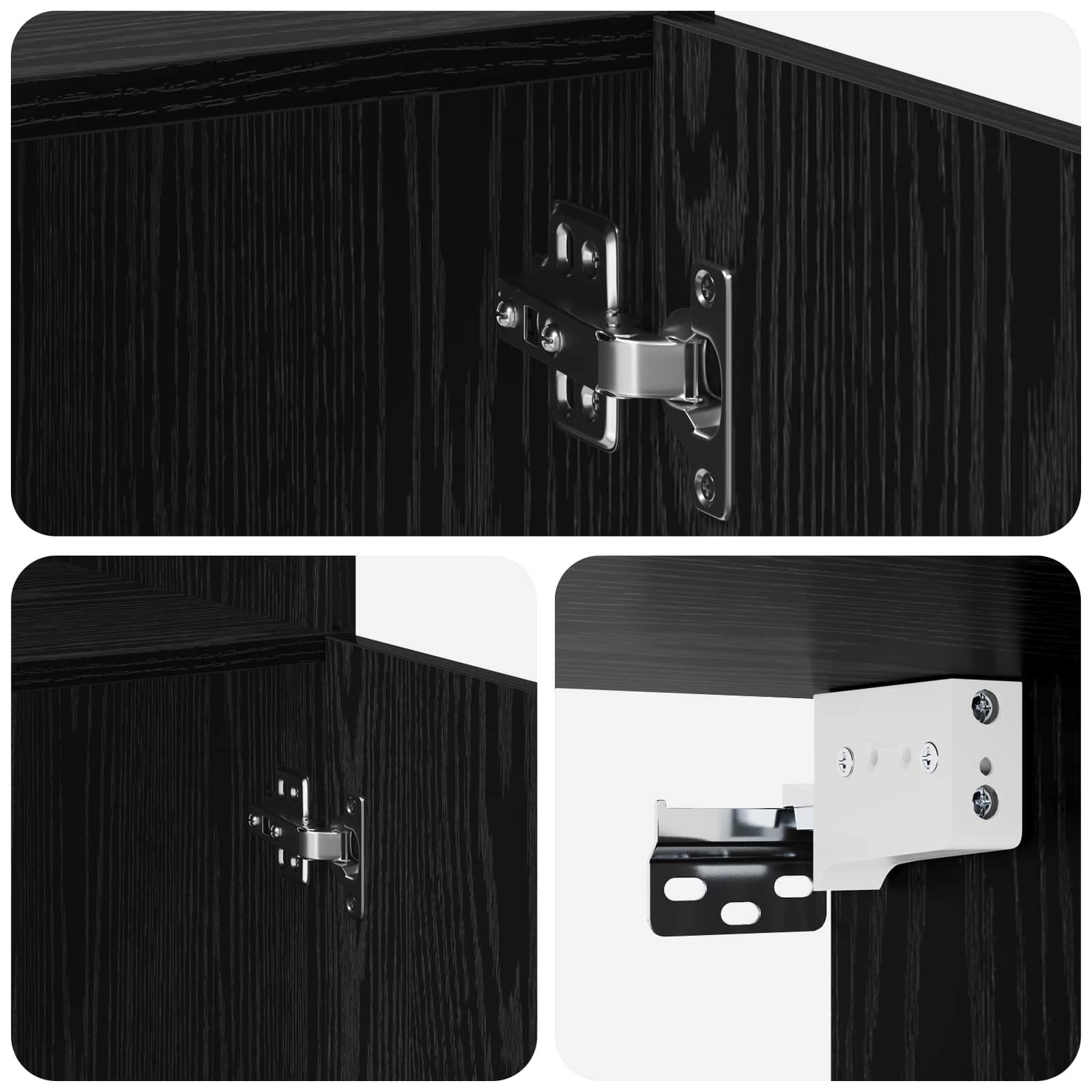 Ντουλάπα Αποθήκευσης με Ράφια Μαύρη Δρυς 70 x 42,5 x 225 εκ - Pakobazaar
