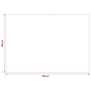 Χαλί Μπεζ 120 x 180 cm 100% Πολυεστέρας 3 mm Πλένεται - Pakobazaar