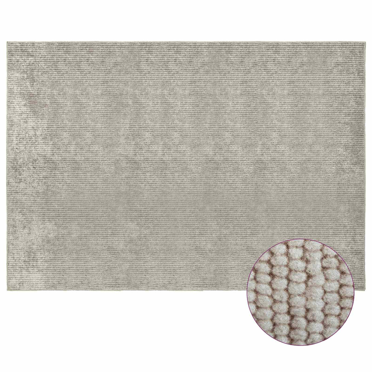 Χαλί Μπεζ 190 x 300 cm 100% Πολυεστέρας 3 mm Πλένεται