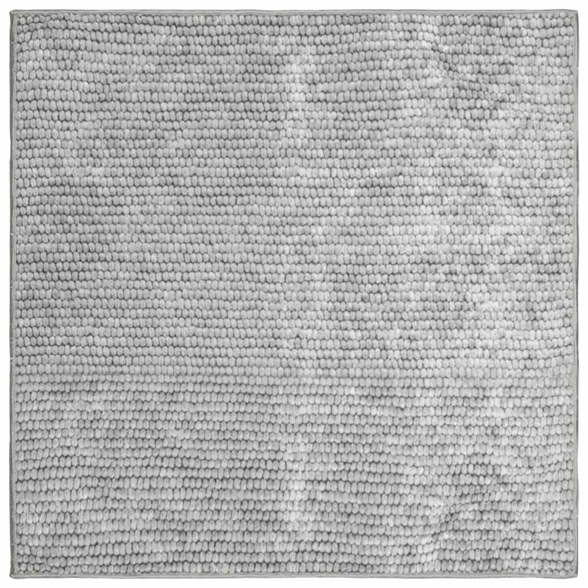 Χαλί Γκρι 100 x 100 cm 100% Πολυεστέρας 3 mm Πλένεται - Pakobazaar