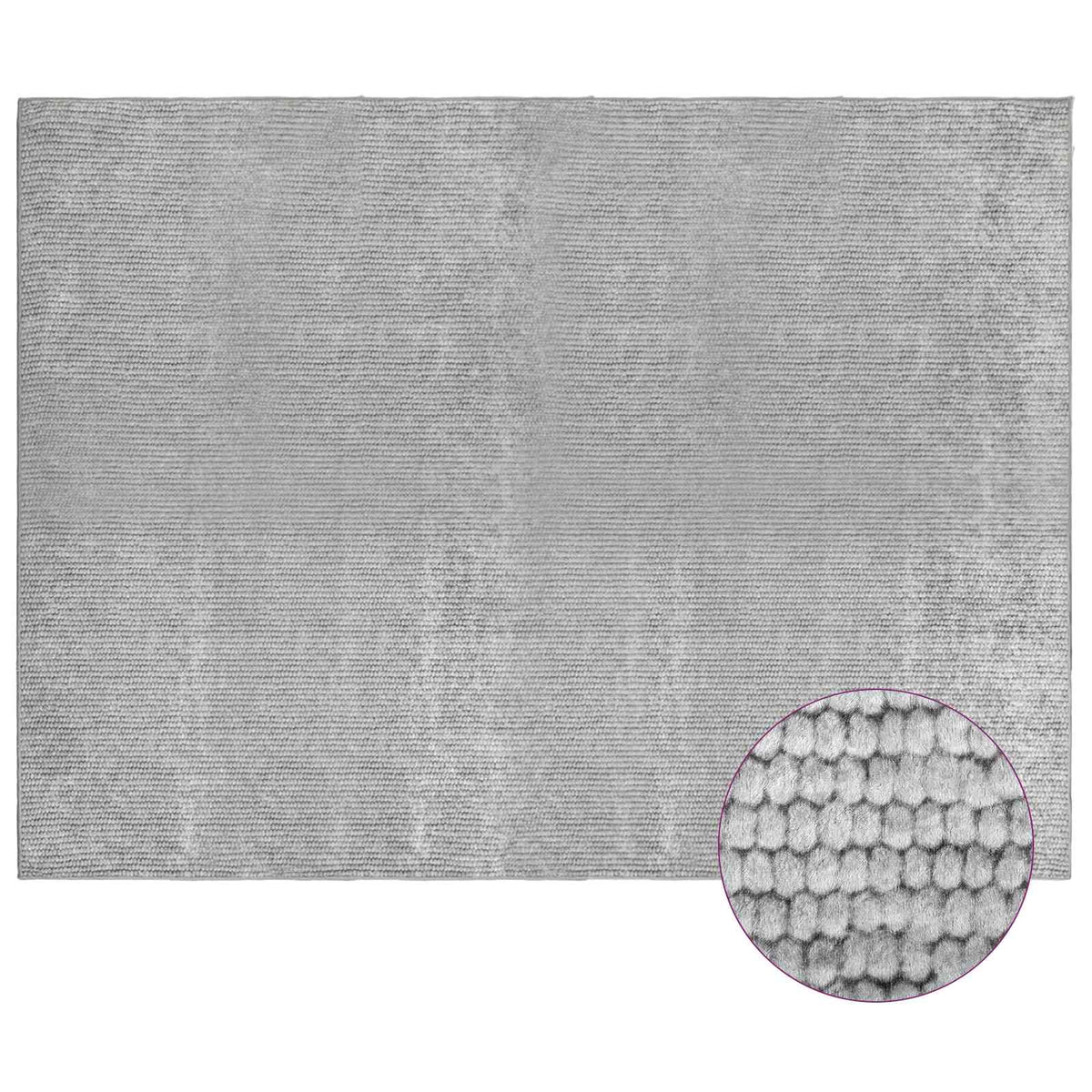Χαλί Γκρι 300 x 400 cm 100% Πολυεστέρας 3 mm Πλένεται - Pakobazaar