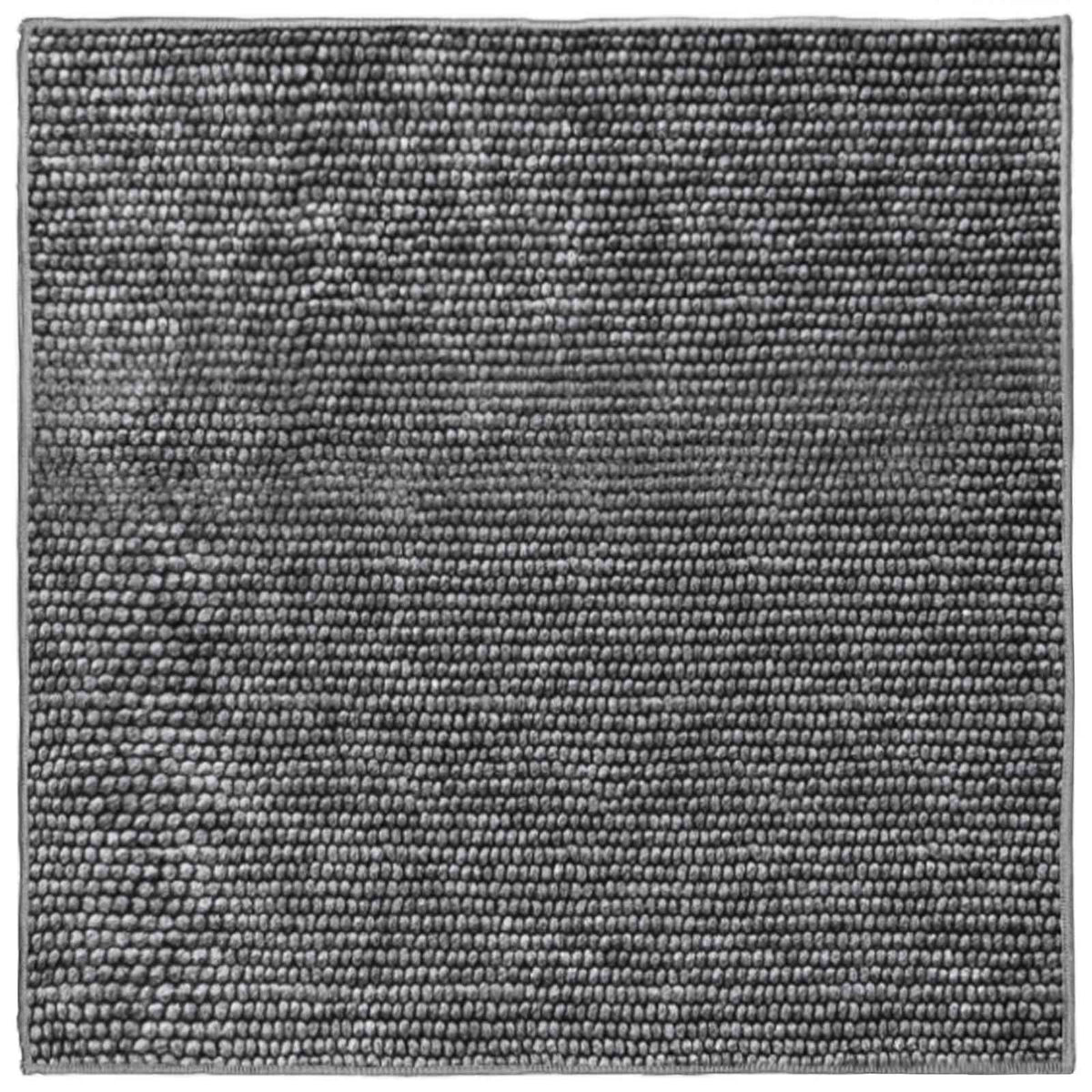 Χαλί Ανθρακί 100 x 100 cm 100% Πολυεστέρας 3 mm Πλένεται - Pakobazaar