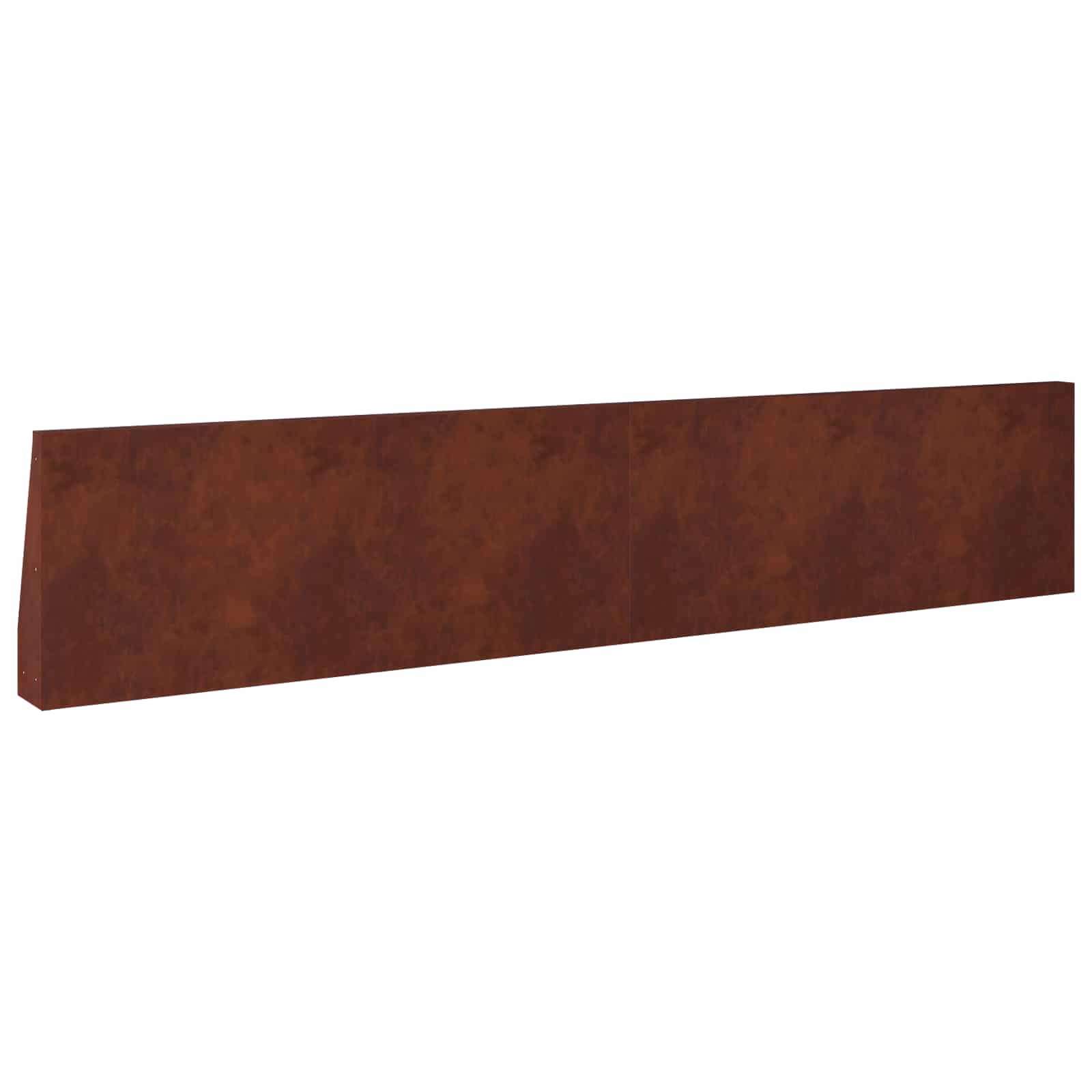 Τοίχος Στήριξης 4 τμχ. 100 x 12 x 50 εκ Σκ rusty