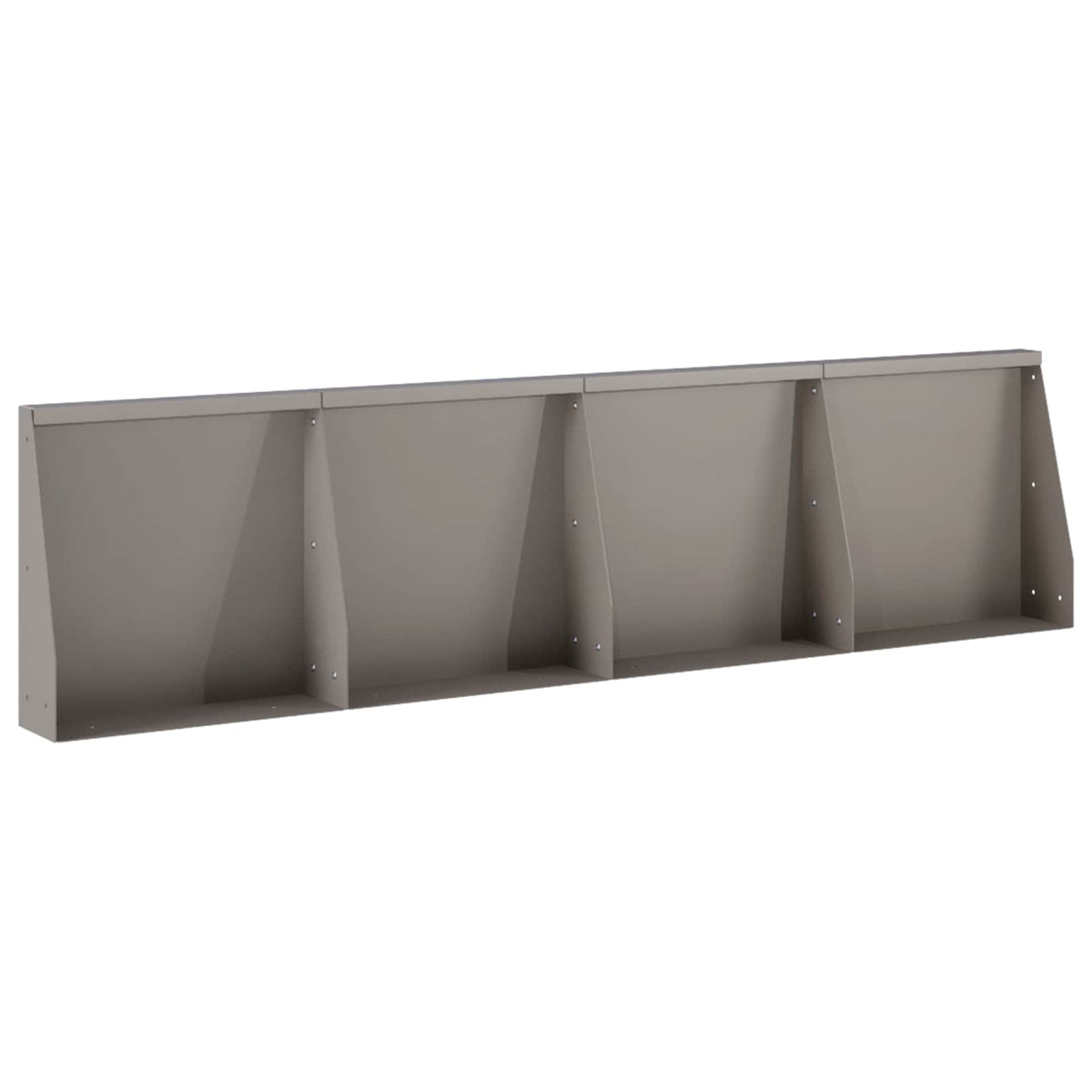 Τοίχος Στήριξης 4 τμχ. 40 x 12 x 30 εκ. Σκ rusty - Pakobazaar