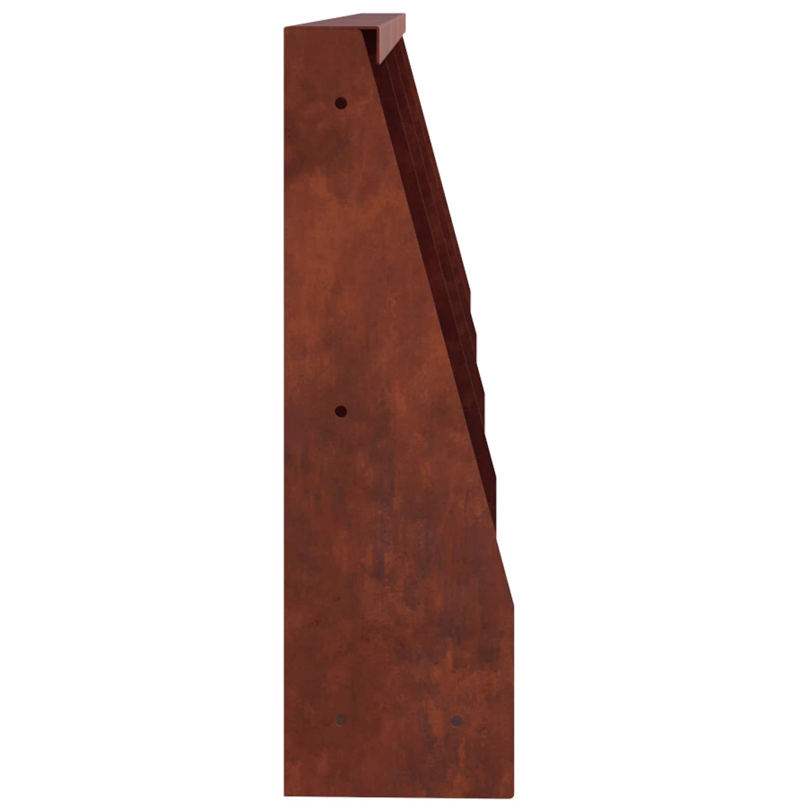 Τοίχος Στήριξης 4 τμχ. 40 x 12 x 50 εκ. Σκ rusty - Pakobazaar