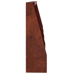 Τοίχος Στήριξης 4 τμχ. 40 x 12 x 50 εκ. Σκ rusty - Pakobazaar