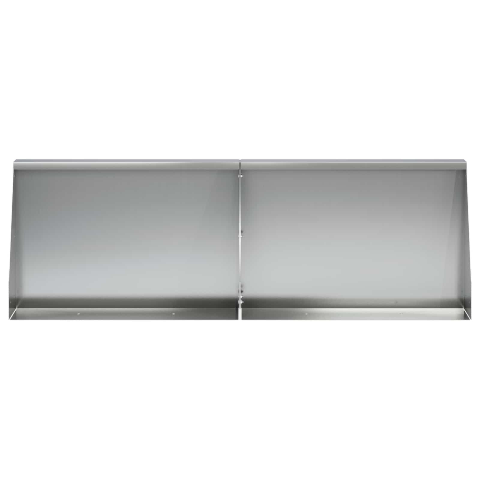 Τοίχος Στήριξης 4 τμχ. 60 x 12 x 30 εκ Γαλβανισμένος Χάλυβας