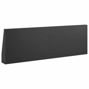 Τοίχος Στήριξης 4 τμχ. 60 x 12 x 40 cm Ατσάλι Μαύρο