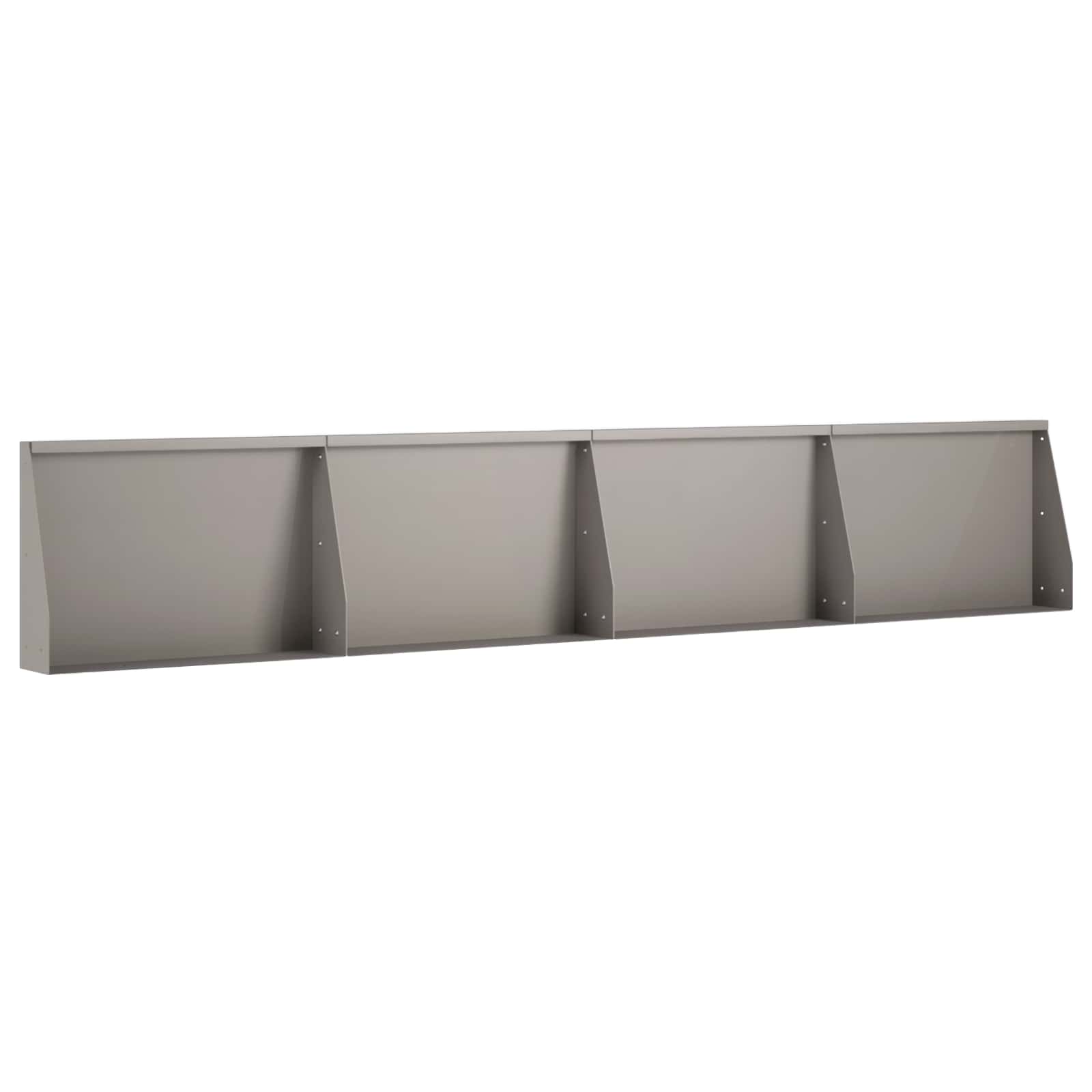 Τοίχος Στήριξης 4 τμχ. 60 x 12 x 40 cm Σκ rusty - Pakobazaar
