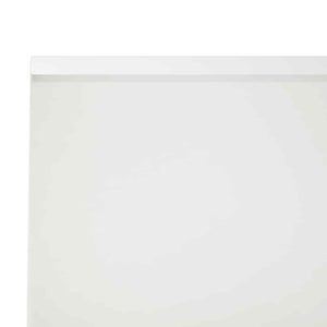 Τοίχος Στήριξης 4 τμχ. 60 x 12 x 50 εκ. Ατσάλι Λευκό - Pakobazaar