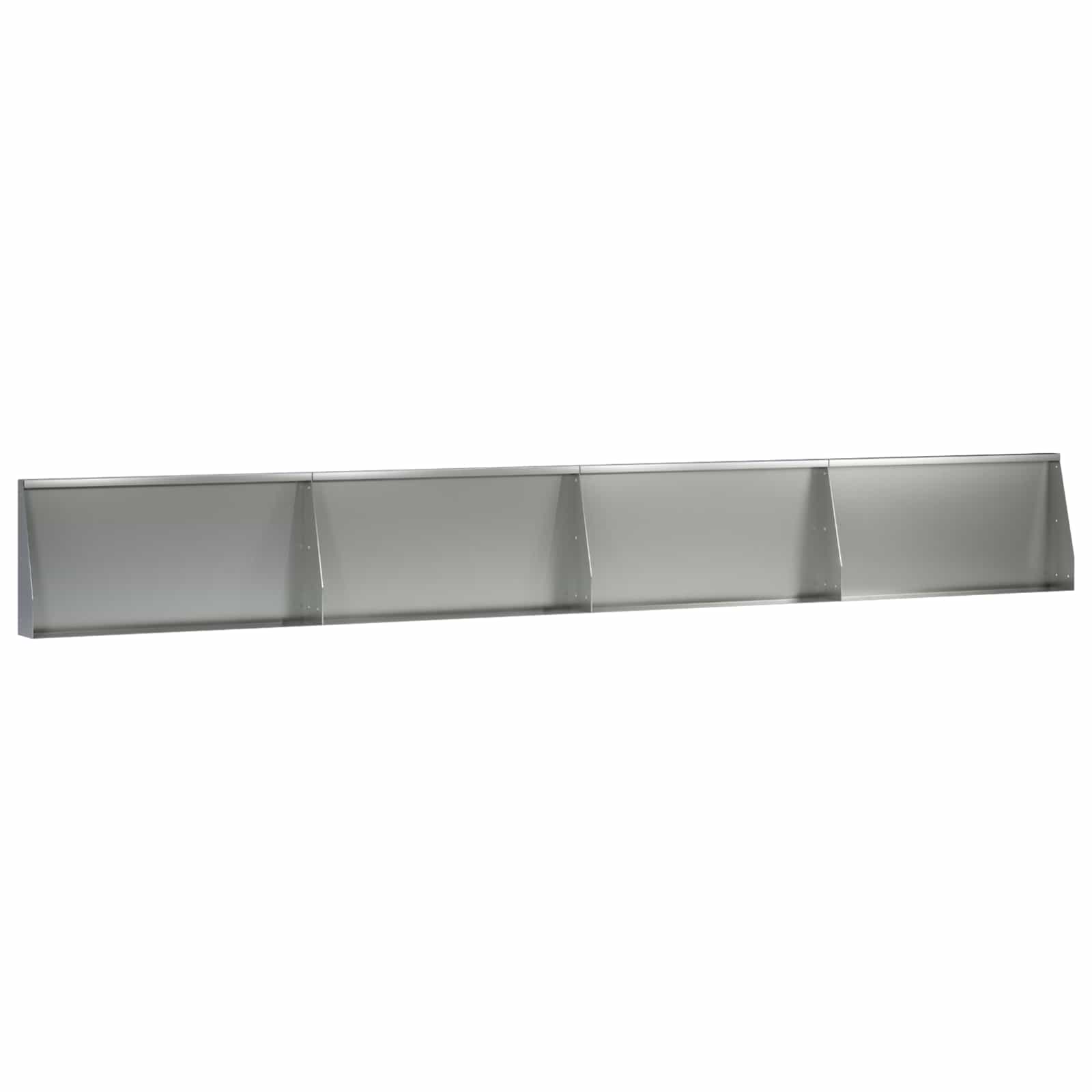 Τοίχος Στήριξης 4 τμχ. 80 x 12 x 40 εκ. Γαλβανισμένος Χάλυβας
