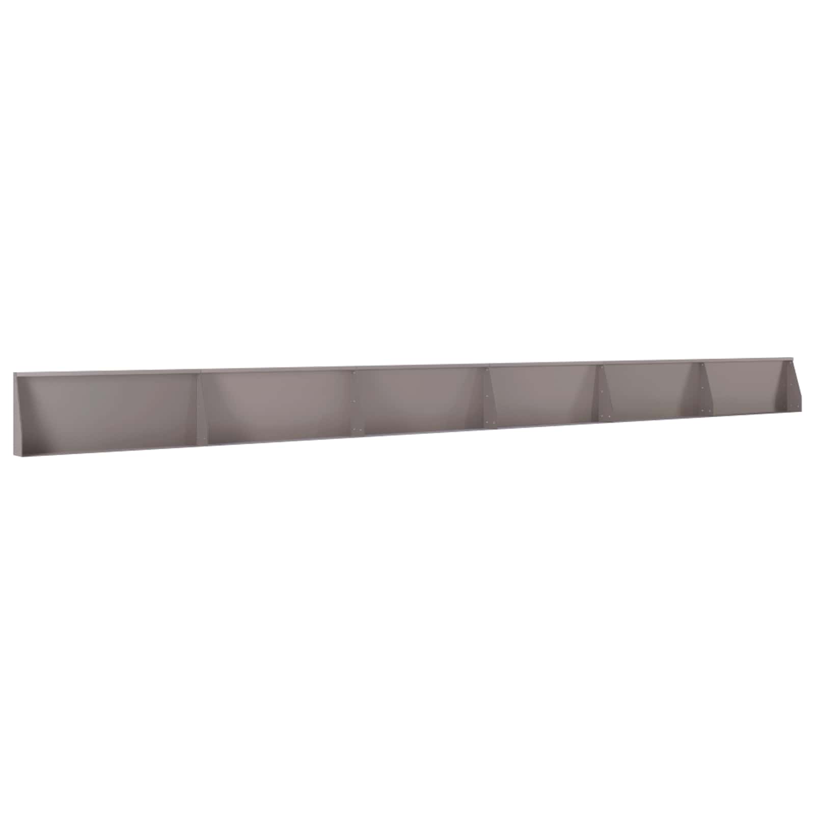 Τοίχος Στήριξης 6 τμχ. 100 x 12 x 30 εκ Σκ rusty