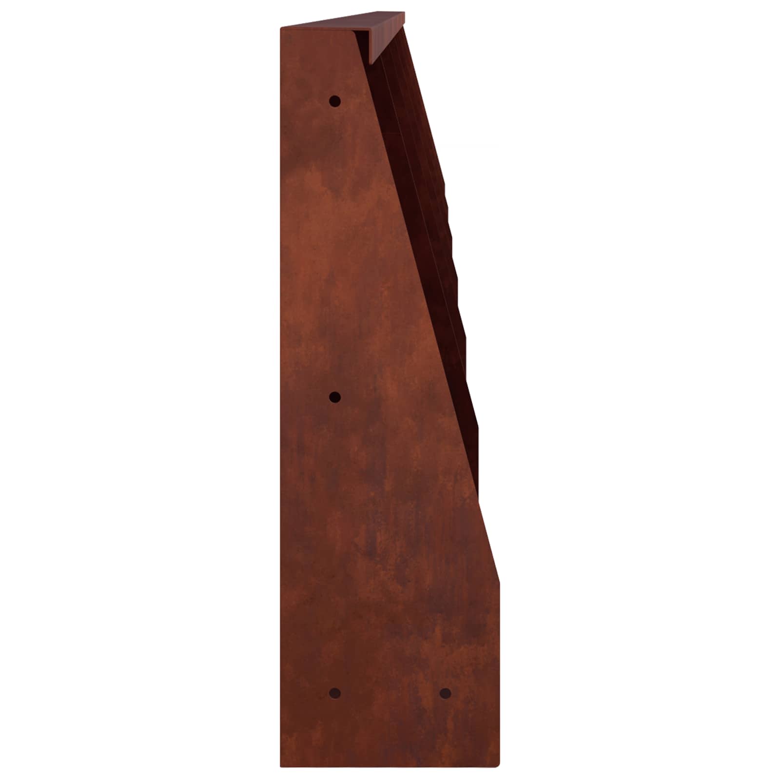 Τοίχος Στήριξης 6 τμχ. 40 x 12 x 50 εκ. Σκ rusty