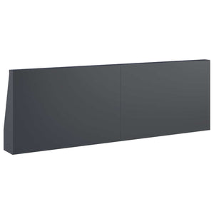 Τοίχος Στήριξης 6 τμχ. 60 x 12 x 30 εκ Ατσάλι Ανθρακί