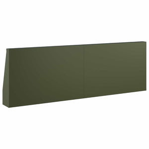 Τοίχος Στήριξης 6 τμχ. 60 x 12 x 40 cm Ατσάλι Λαδί