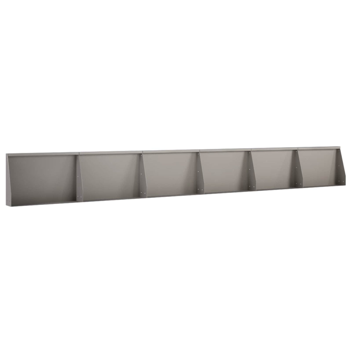 Τοίχος Στήριξης 6 τμχ. 60 x 12 x 50 εκ. Σκ rusty - Pakobazaar