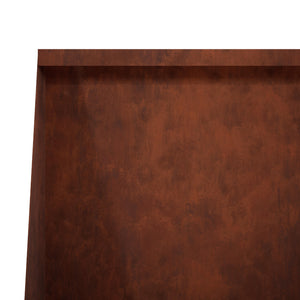 Τοίχος Στήριξης 6 τμχ. 80 x 12 x 40 εκ. Σκ rusty - Pakobazaar