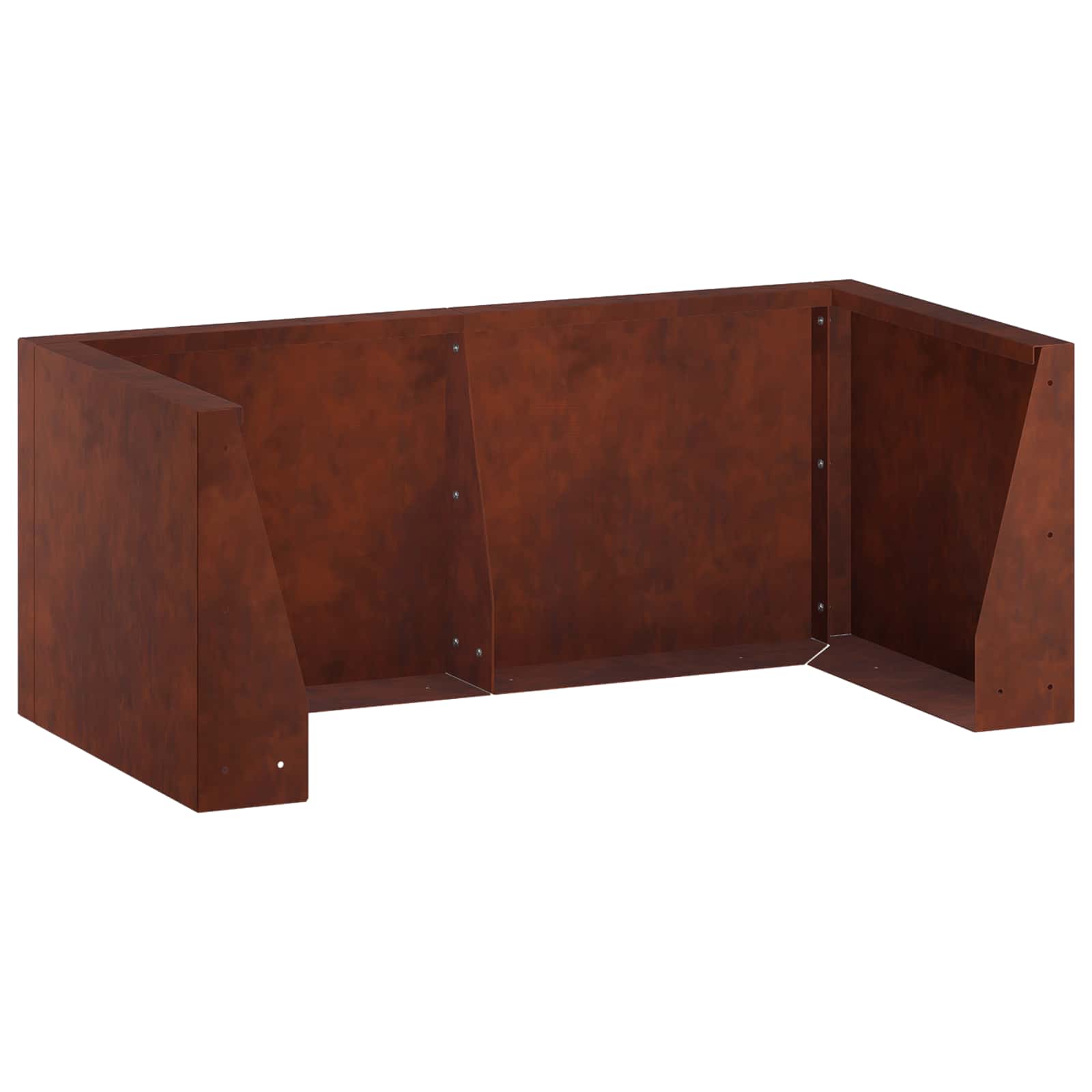 Τοίχος Στήριξης 4 τμχ. 100 x 100 x 30 cm Γαλβανισμένος Χάλυβας