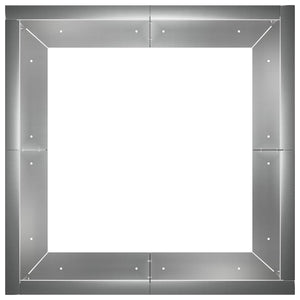 Τοίχος Στήριξης 4 τμχ. 100 x 100 x 30 cm Γαλβανισμένος Χάλυβας
