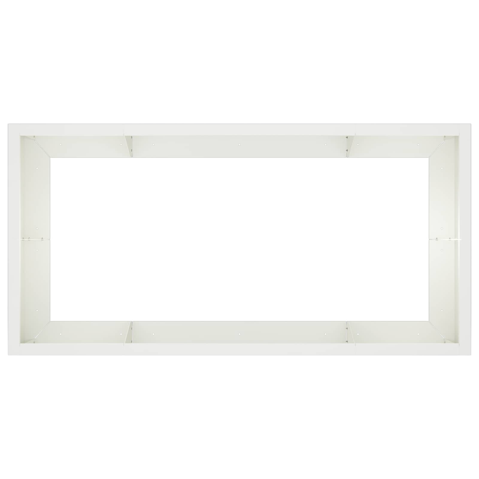 Τοίχος Στήριξης 6 τμχ. 200 x 100 x 30 εκ. Ατσάλι Λευκό - Pakobazaar