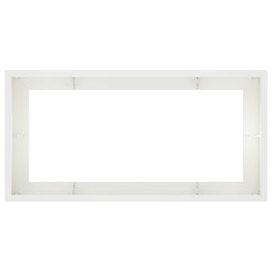 Τοίχος Στήριξης 6 τμχ. 200 x 100 x 30 εκ. Ατσάλι Λευκό - Pakobazaar