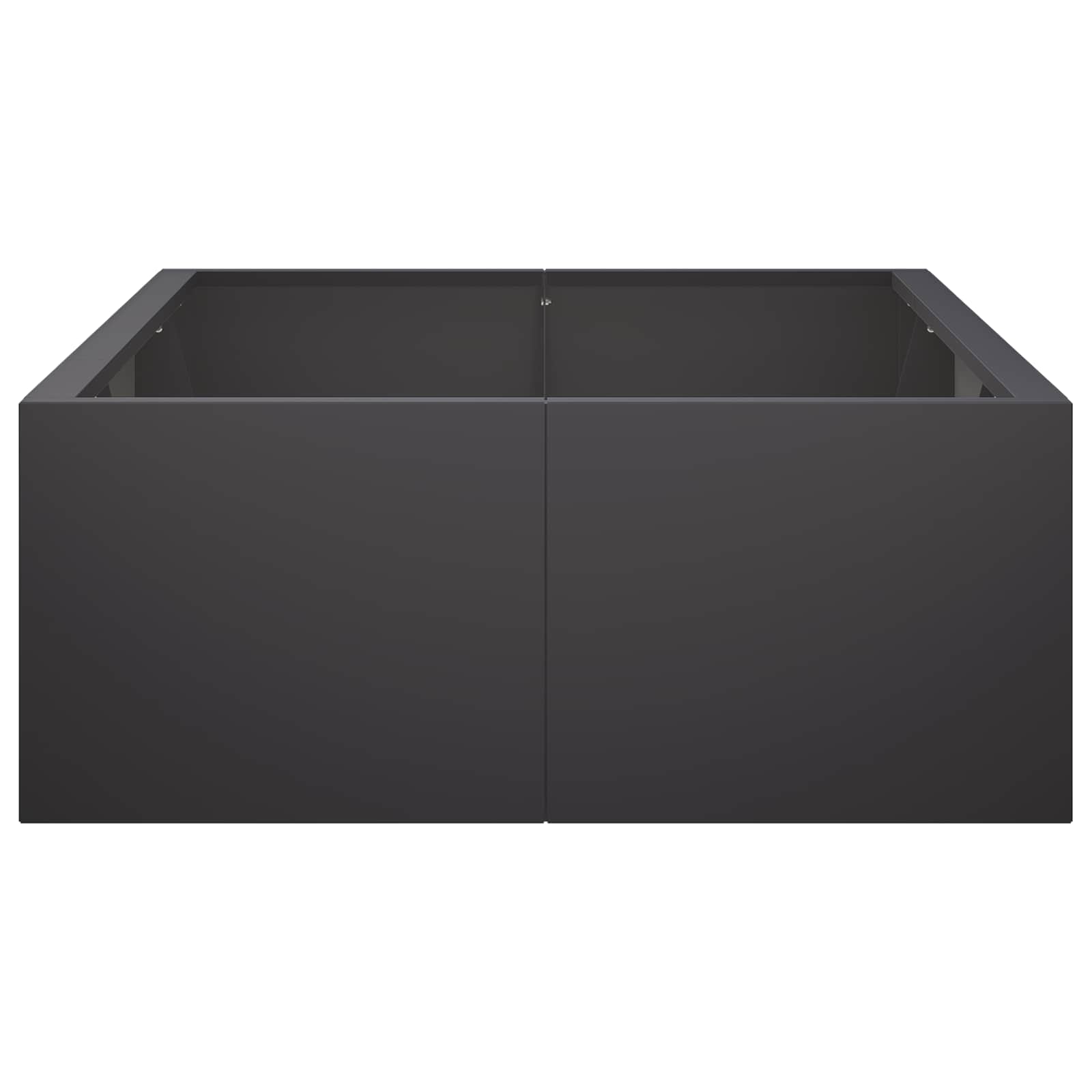 Τοίχος Στήριξης 6 τμχ. 200 x 100 x 40 εκ. Ατσάλι Μαύρο