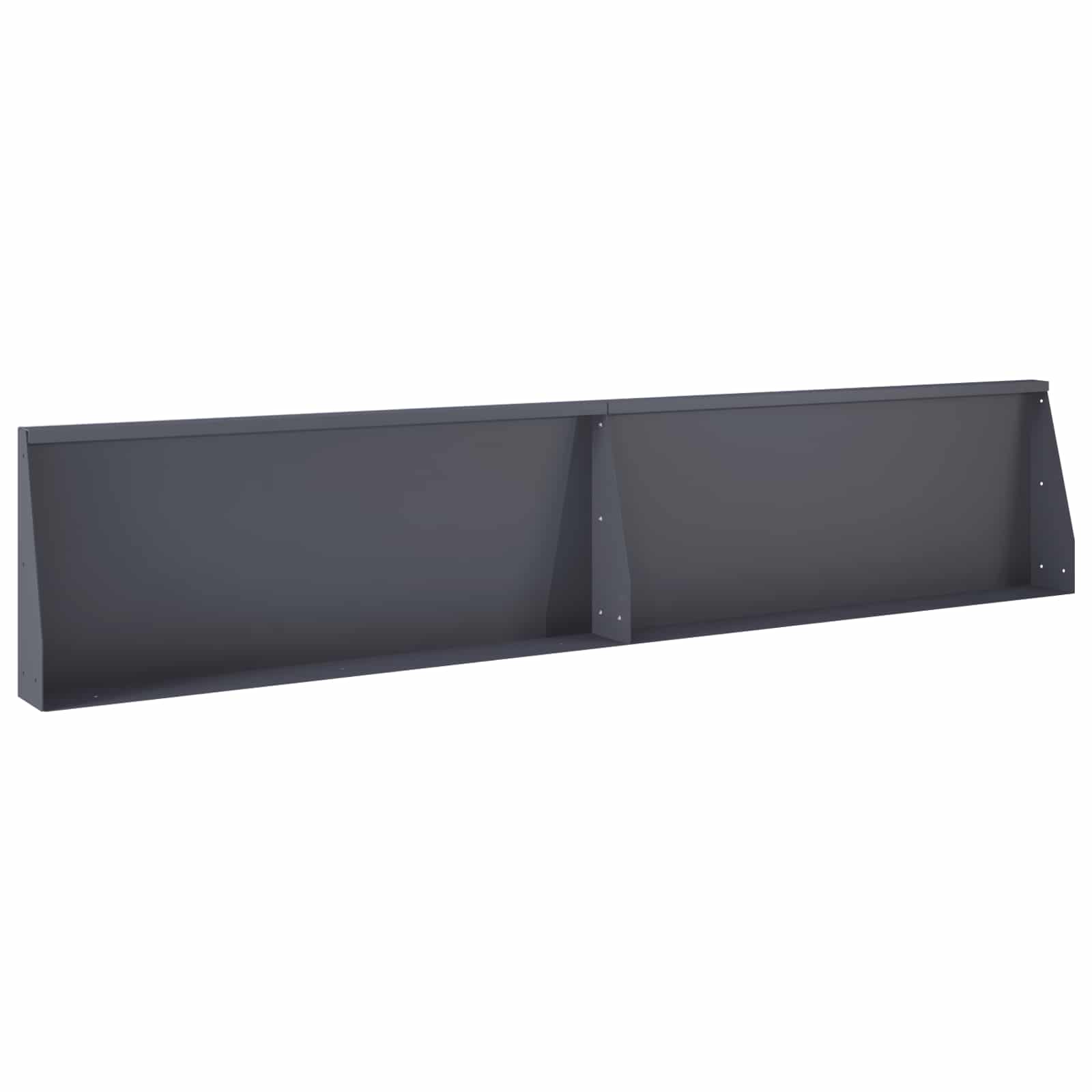 Τοίχος Στήριξης 6 τμχ. 200 x 100 x 40 εκ. Ατσάλι Ανθρακί