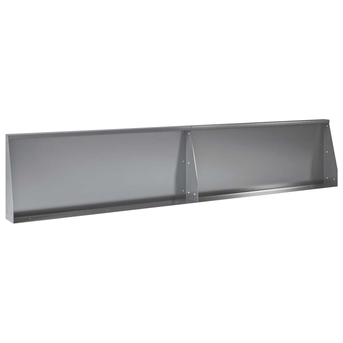 Τοίχος Στήριξης 6 τμχ. 200 x 100 x 40 εκ. Γαλβανισμένος Χάλυβας - Pakobazaar