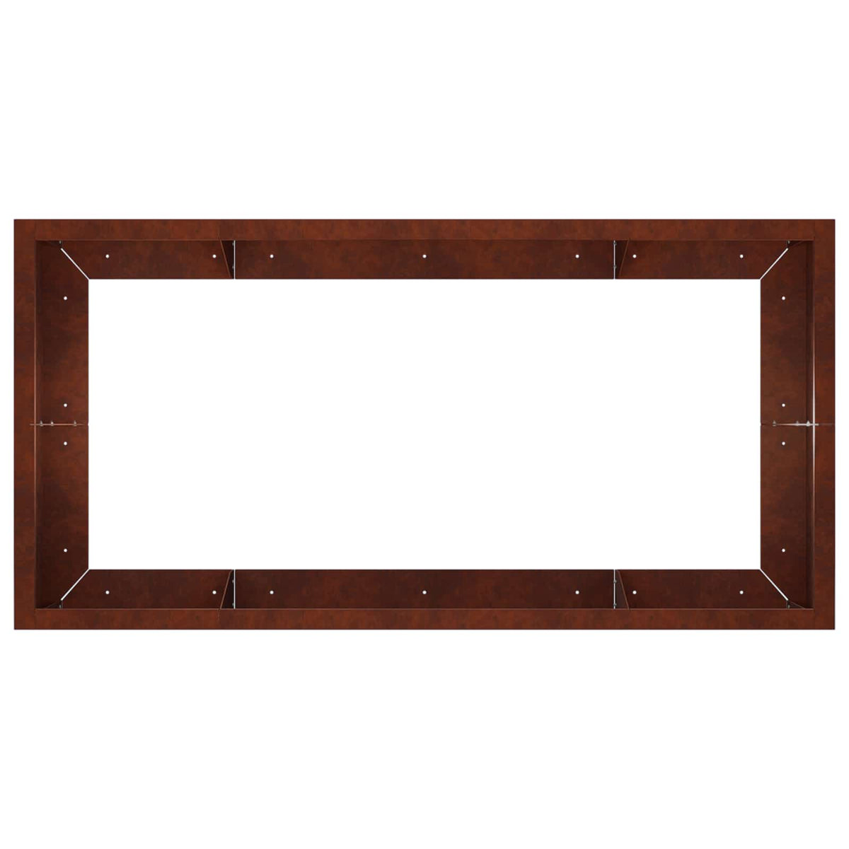 Τοίχος Στήριξης 6 τμχ. 200 x 100 x 50 cm Σκ rusty - Pakobazaar