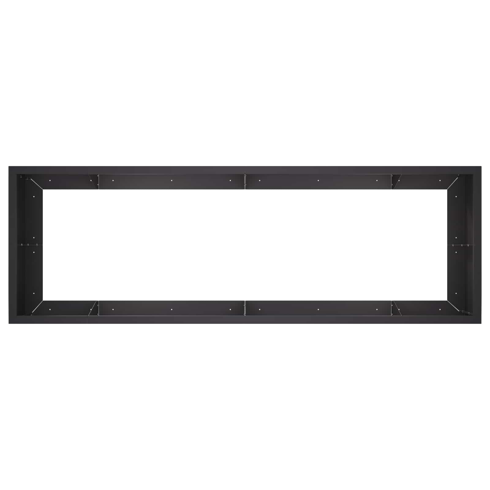 Τοίχος Στήριξης 8 τμχ. 300 x 100 x 40 εκ. Ατσάλι Μαύρο