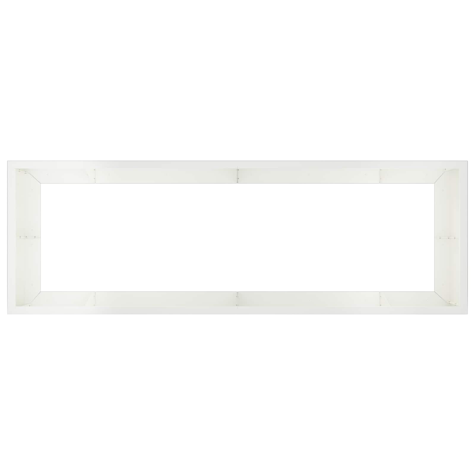 Τοίχος Στήριξης 8 τμχ. 300 x 100 x 40 εκ. Ατσάλι Λευκό