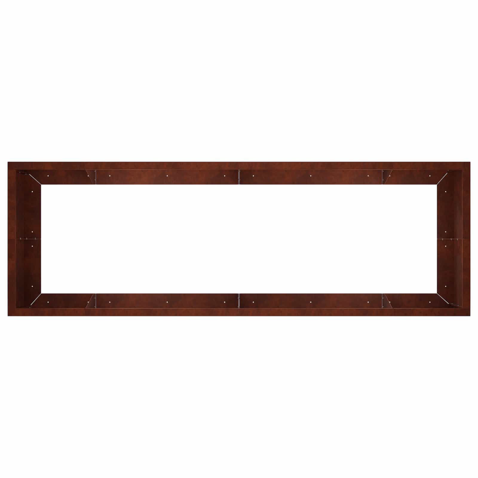 Τοίχος Στήριξης 8 τμχ. 300 x 100 x 40 εκ. Σκ rusty