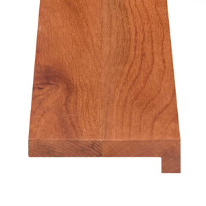 Σκαλοπάτι 2 τεμ. 120 x 30 x 2 cm Καφέ Στερεό Ξύλο Δρυός - Pakobazaar