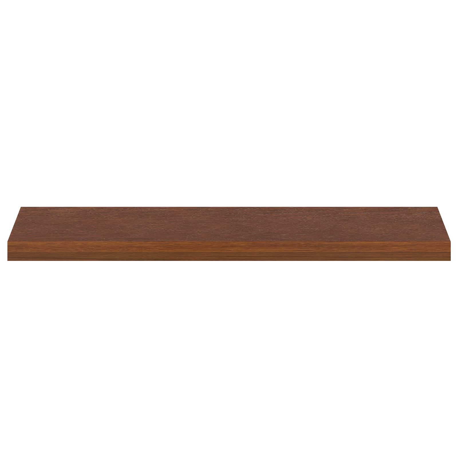 Σκαλοπάτι 2 τεμ. 90 x 25 x 2 cm Σκούρο Καφέ Στερεό Ξύλο Δρυός